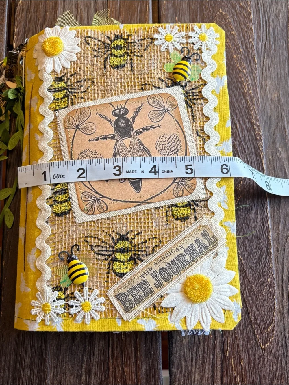 Handmade bee themed